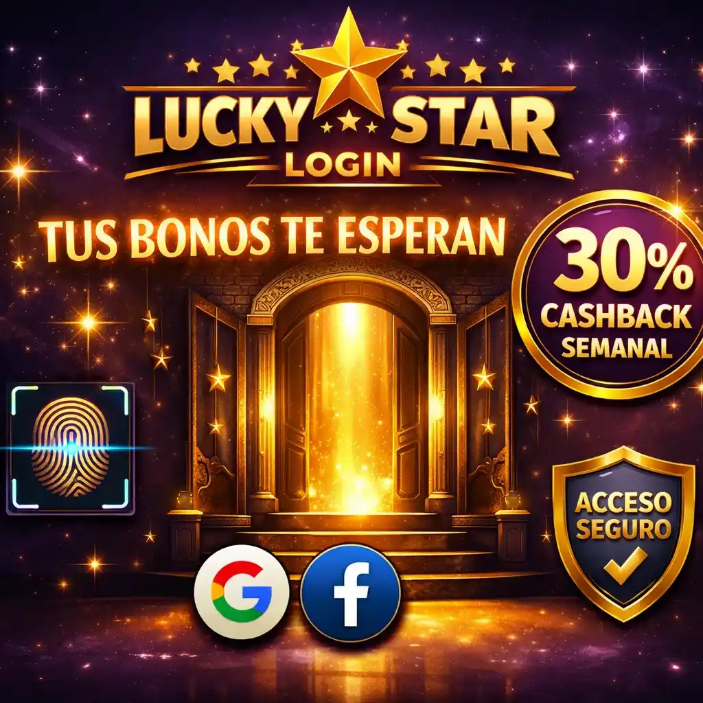 Lucky Star Login - activá bonos y cashback