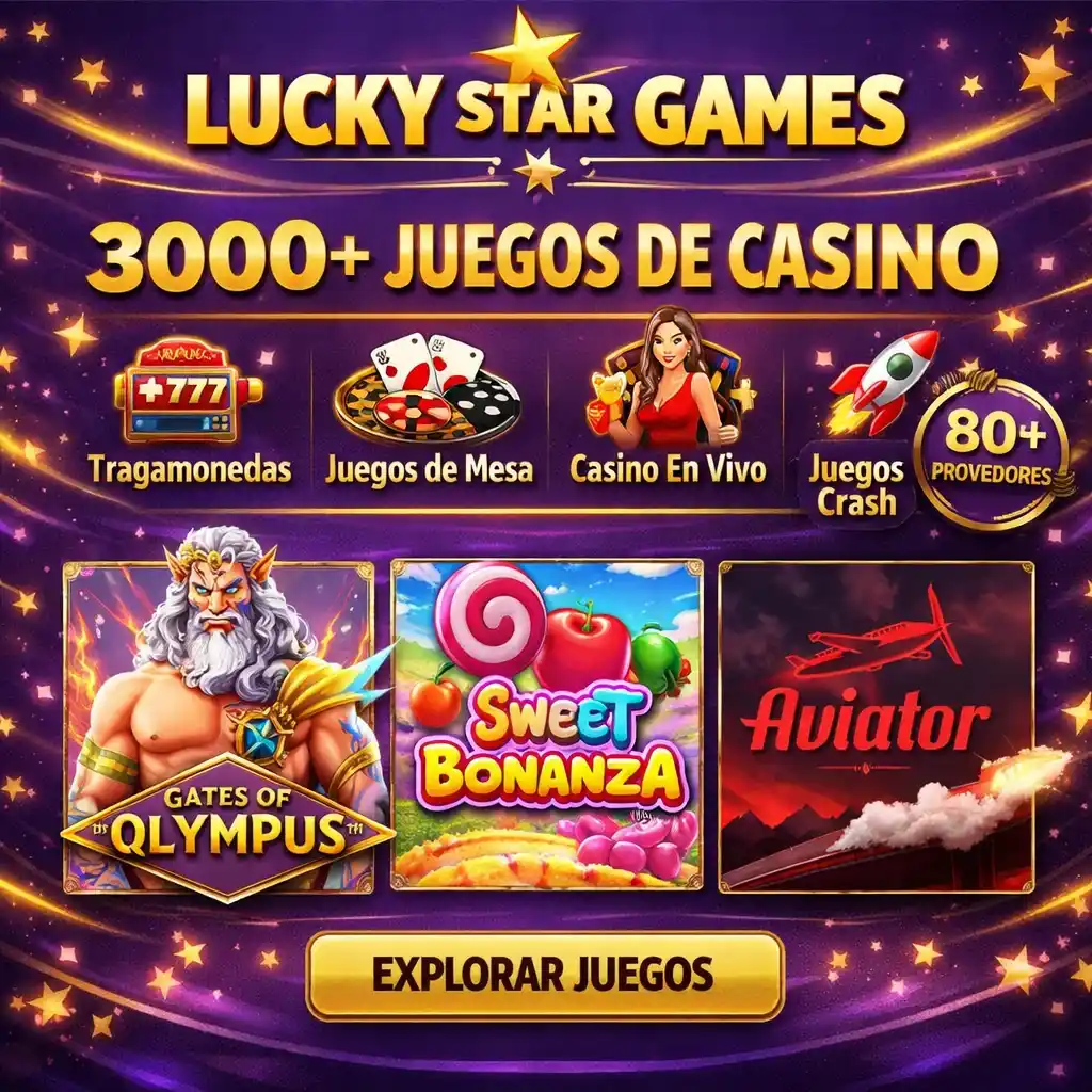 Lucky Star Games - catálogo completo de juegos de casino