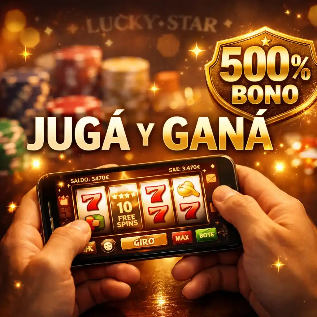 Lucky Star Argentina - 500% bono para ganadores