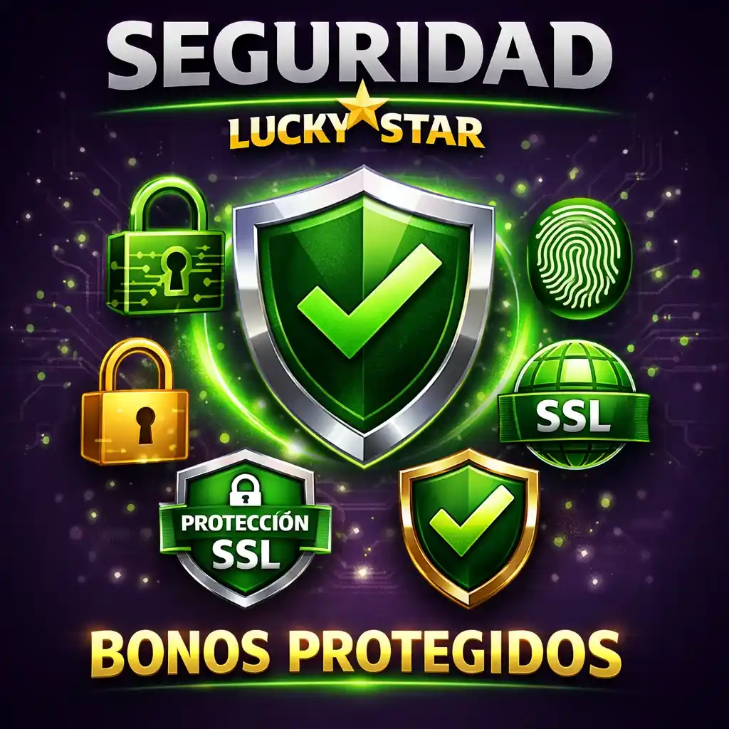 Seguridad Lucky Star - tus bonos están protegidos